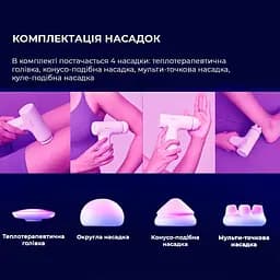 Масажер YUNMAI Massage Gun mini 2 (YMFG-M356) - мініатюра 10