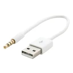 Дата кабель USB Charge&Sync для iPod Shuffle, 0.15m White Extradigital (KBA1651) - мініатюра 2