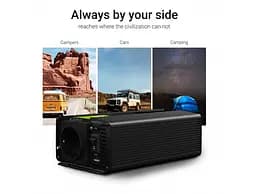 Перетворювач напруги інвертор Green Cell 12 V на 230 V 150 W / 3000 W - мініатюра 3