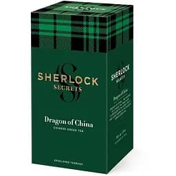Чай зелений Sherlock Secrets Dragon of China 39.6 г (22 шт x 1.8 г)
