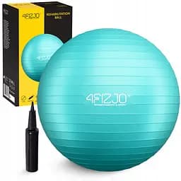 М'яч для фітнесу (фітбол) 4FIZJO 65 см Anti-Burst Mint (P-5905973404761)