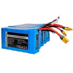 Акумуляторна збірка Li-Ion 6S2P v (без плати ВMS) Molicel INR21700 P42A 45A 4200mAh вертикальна - мініатюра 4