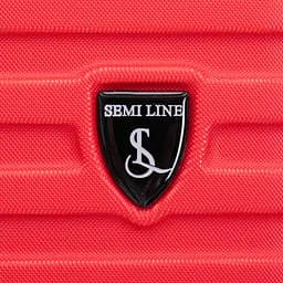 Валіза великий Semi Line 28 дюймів ABS-пластик Червоний - мініатюра 7