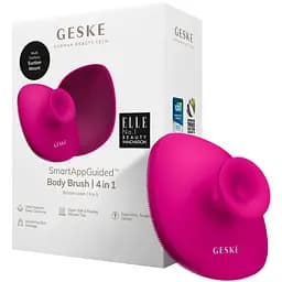 Щітка для тіла GESKE Body Brush 4 в 1 бузкова