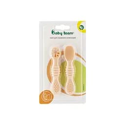 Набір для годування силіконовий, Baby Team (6113)