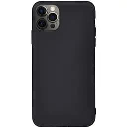 Чохол-накладка Toto 1 mm Matt TPU Case Apple iPhone 12 Pro Max Black