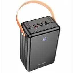 Зовнішній акумулятор повербанк із швидкою зарядкою Power bank Borofone BJ32 80000mAh PD22,5W Чорний