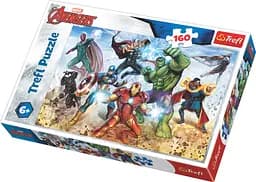Набор Пазлы – (160 элм.) – "Готовы спасать мир" / Марвел: "Мстители"