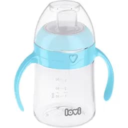 Кружка-непроливайка Моя первая кружка с носиком 150 мл голубая (35/358)