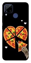 Чохол Demsky Pizza Love Cat для Realme C15