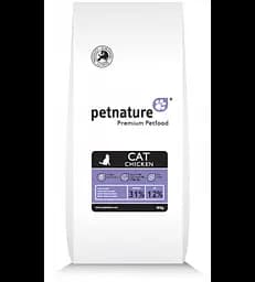Збалансований сухий корм PetNature для котів курка 10 кг
