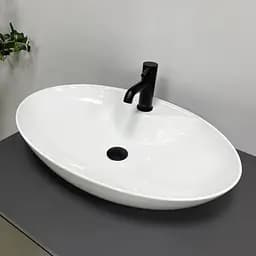 Умивальник VBI Oratino білий накладний VBI-015503, Білий