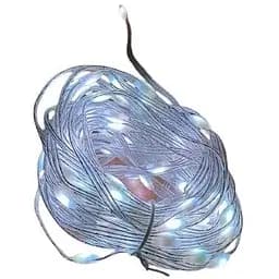 Гірлянда біла світлодіодна LED нитка крапля роси USB з пультом ДУ 10 метрів