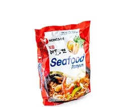 Локшина швидкого приготування Nongshim Seafood Ramyun з морепродуктами 125 г - мініатюра 3