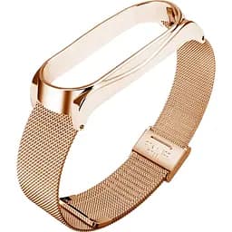 Ремешок BeCover Metal для Xiaomi Mi Smart Band 8 Rose Gold (709360)