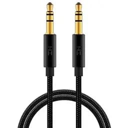 Кабель Xiaomi ZMI AUX Audio braided cable 1 м черный (AL103)