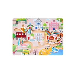 Дерев'яна іграшка Лабіринт Bambi MD 0817-1 розмір 30х22,5 см