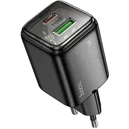 Сетевое зарядное устройство Hoco N53 Monsoon PD30W + QC3.0 USB + Type-C черный