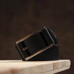 Ремінь шкіряний Grande Pelle чоловічий 120х3,5 см acs0014753 - мініатюра 3