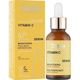 Сироватка освітлююча для обличчя  Delia Cosmetics Serum з вітаміном С 30 мл
