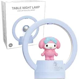 Дитяча настільна лампа Май Мелоді блакитна (268C)