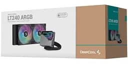 СВО Deepcool LT240 ARGB Black (R-LT240-BKAMNC-G-1) - мініатюра 6