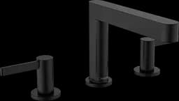 Смеситель для раковины Hansgrohe Finoris 76033670 черный матовый
