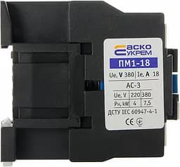 Пускач ПМ 1‑18‑10 Q7 400B (LC1‑D1810) АСКО‑УКРЕМ (A0040010077) - мініатюра 4