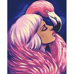 Картина по номерам ArtCraft Фламинговые объятия 40х50 см (10120-AC)