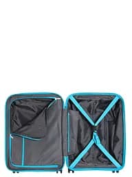 Валіза маленька S поліпропілен Airtex 646 45л 55×40×20см Блакитний - мініатюра 10