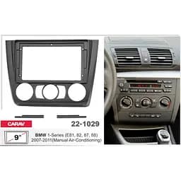Перехідна рамка BMW 1 Series (E81, E82, E87, E88) Carav 22-1029 - мініатюра 4