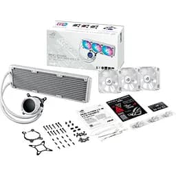Система водяного охолодження Asus ROG Strix LC III 360 ARGB LCD White (90RC00W2-M0UAY0) [143432] - мініатюра 12