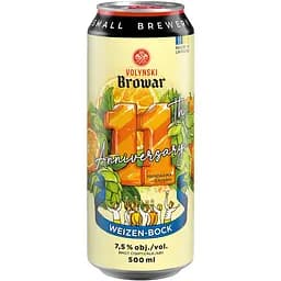 Пиво Volynski Browar 11th Anniversary светлое нефильтрованное 0.5 л