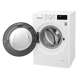 Пральна машина LG з фронтальним завантаженням F4M5TS6W, 8кг, 1400, A+++-30%, Пар, глибина 56см, Дисплей, Інвертор, Білий (F4M5TS6W) - мініатюра 5