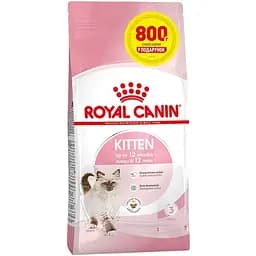 Сухой корм для котят Royal Canin Kitten с птицей 3.2 кг + 800 г