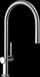 Змішувач Hansgrohe Talis 210 1jet кухонний з витяжним виливом 72802000 Хром