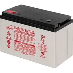Акумулятор стаціонарний Genesis NP100-12 AGM 100Ah (+/-) 329x174x214 мм