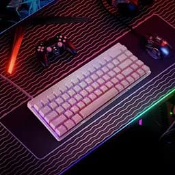 Ігрова магнітна клавіатура MCHOSE ACE 68 Air / Дротове підключення / Kailh Magnetic God Switch / Pink - мініатюра 10