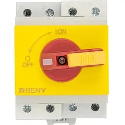 Автоматичний вимикач навантаження HiSmart 4P, 32A, 1200V DC