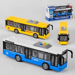 Автобус інерційний, WY910AB, світло, звук (В асортименті) - мініатюра 2