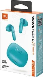 Навушники бездротові JBL Wave FLEX 2 блакитні (JBLWFLEX2BLU) - мініатюра 9