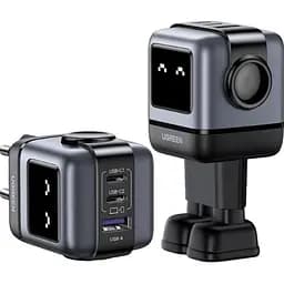 Мережевий зарядний пристрій Ugreen Uno CD361 Robot GaN Fast Charger 65W (25685) [159830] - мініатюра 2