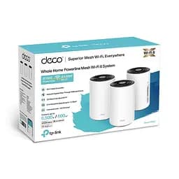 Система WiFi-Mesh Deco PX50 AX3000, 3xGE LAN/WAN, 2 мод, Powerline G1500 TP-Link teh0017229 - мініатюра 9