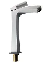 Смеситель для умывальника высокий гайка белый/хром Ø35 Gappo Jacob 1/8 G1007-18, Белый