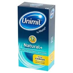 Презервативы Unimil Natural+ 12 шт.