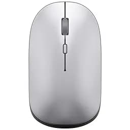Бездротова миша WIWU WM110 Office Mouse (2 діапазона 2.4G + Bluetooth) срібляста