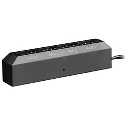 Контролер для керування вентиляторами DeepCool FH-04 чорний 4x4-pin PWM живлення 4-pin (DP-F04PWM-HUB)