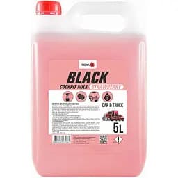 Полироль-молочко для пластика Nowax Strawberry концентрат 5л (NX05148)
