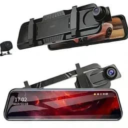 Видеорегистратор Hoco DI36 Dual Camera with Digital display Black