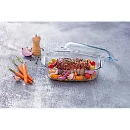 Каструля для запікання Pyrex Essentials з кришкою 4.5 л (465A000/7644) - мініатюра 3